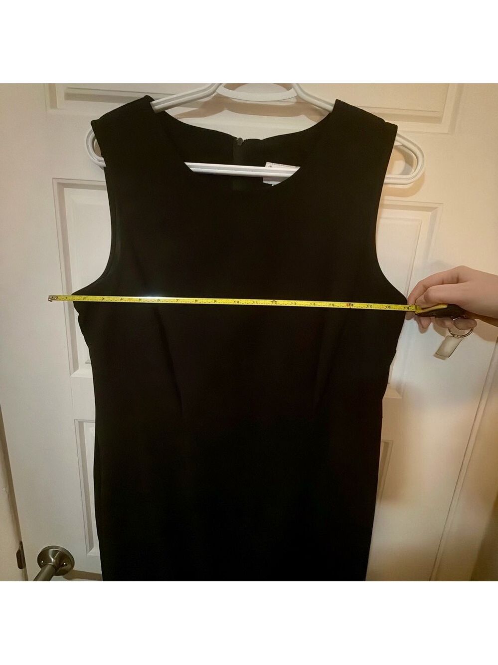 Alfred Dunner Vintage Black Dress – 14P – Sleeveless A-Line/Sheath - Picture 13 of 15